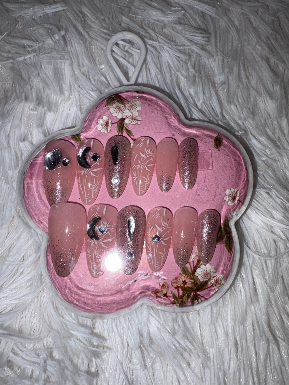 Press On Embellished Nails